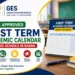 GES Approved First Term Academic Calendar For Basic Schools In Ghana