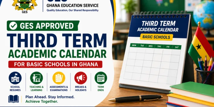 GES Approved Third Term Academic Calendar For Basic Schools In Ghana