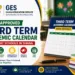 GES Approved Third Term Academic Calendar For Basic Schools In Ghana