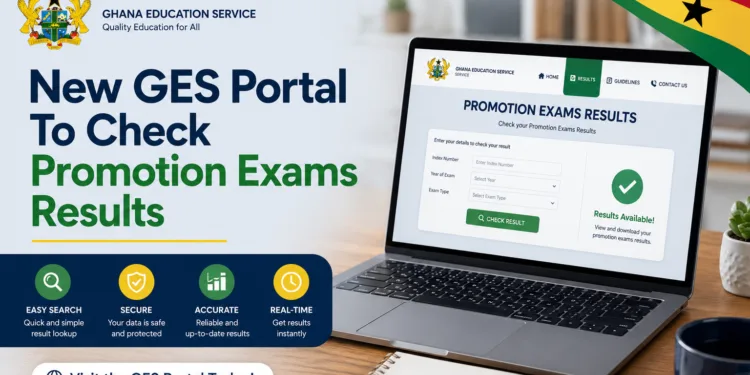 GES Portal Check Promotion Exams Results