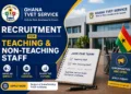 Ghana TVET Service Recruitment For Teaching & Non-Teaching Staff