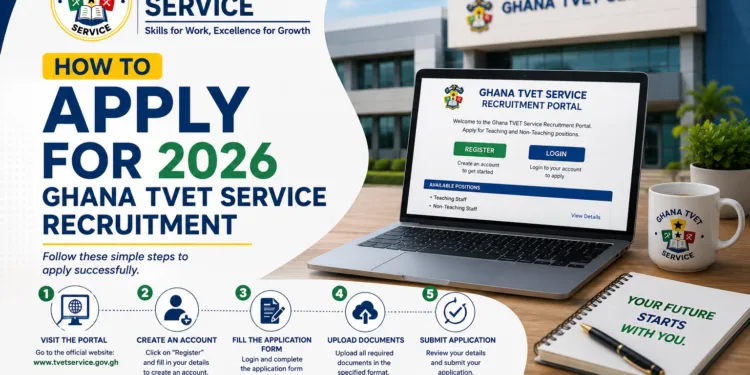 How To Apply For 2026 Ghana TVET Service Recruitment