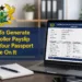 How To Generate Controller Payslip With Your Passport Picture On It