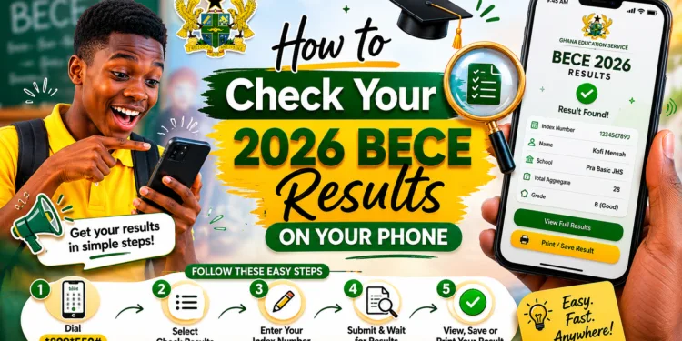How to Check Your 2026 BECE Results on Your Phone