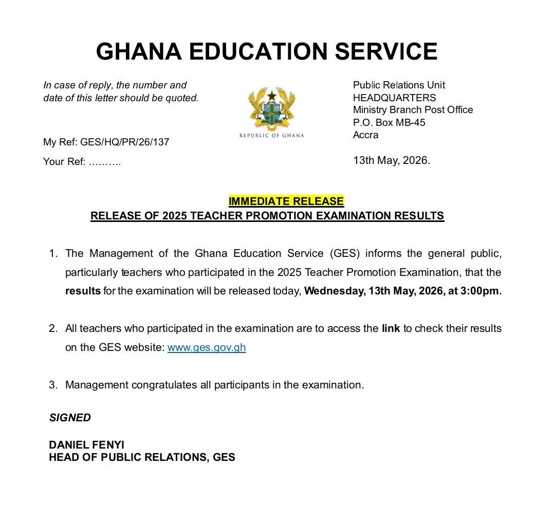 Release of 2025 Teacher Promotion Examination Results