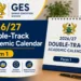 2026/27 Double-Track Academic Calendar | Form 1