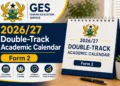 2026/27 Double-Track Academic Calendar | Form 2