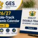 2026/27 Double-Track Academic Calendar | Form 2