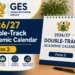 2026/27 Double-Track Academic Calendar | Form 3