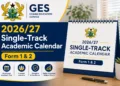 2026/27 Single-Track Academic Calendar - Form 1 & 2