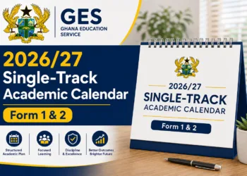 2026/27 Single-Track Academic Calendar - Form 1 & 2