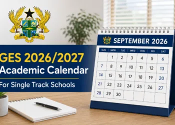 GES 2026/2027 Academic Calendar For Single Track Schools