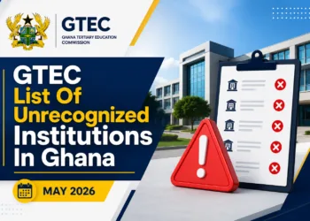 GTEC List Of Unrecognized Institutions In Ghana