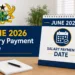 June 2026 Salary Payment Date