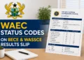 WAEC Status Codes On BECE & WASSCE Results