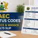 WAEC Status Codes On BECE & WASSCE Results