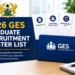 2026 GES Graduate Recruitment Master List