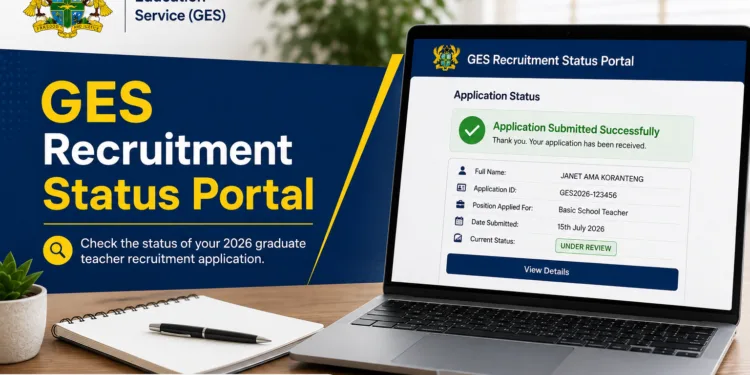 GES Recruitment Status Portal