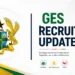 GES Recruitment Update
