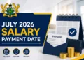 July 2026 Salary Payment Date