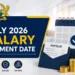July 2026 Salary Payment Date