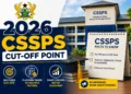 2026 CSSPS Cutoff Point