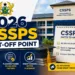 2026 CSSPS Cutoff Point