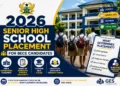 2026 Senior High School Placement For BECE Candidates