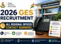 All GES Regional Offices Contact Numbers