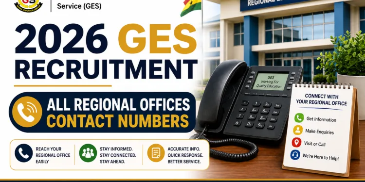All GES Regional Offices Contact Numbers