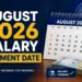 August 2026 salary payment date