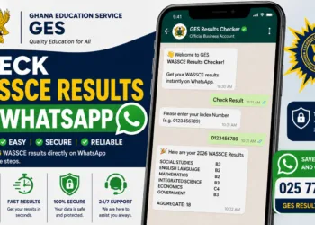 Check WASSCE Results on WhatsApp