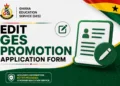 Edit GES Promotion Application Form