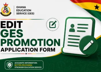 Edit GES Promotion Application Form