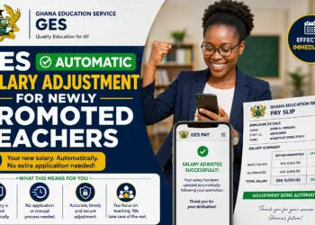 GES Automatic Salary Adjustment For Newly Promoted Teachers