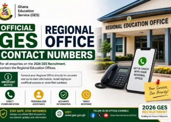 GES Regional Office Contact Number