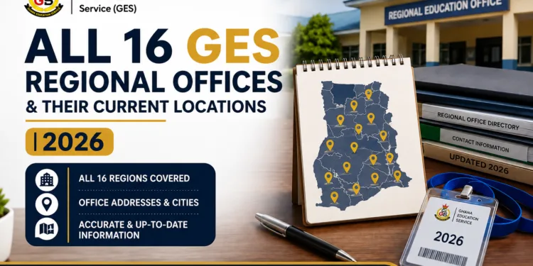 GES Regional Offices Current Locations