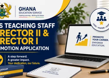 GES Teaching Staff Director II & Director I Promotion Application