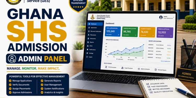 Ghana SHS Admission Admin Panel