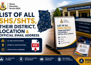 List Of All SHS/SHTS, Their District, Location & Official Email Address - PDF