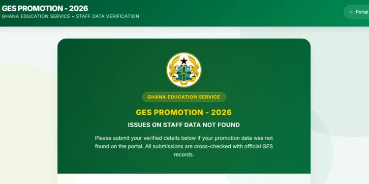 New Portal Link For 2026 Promotion Application