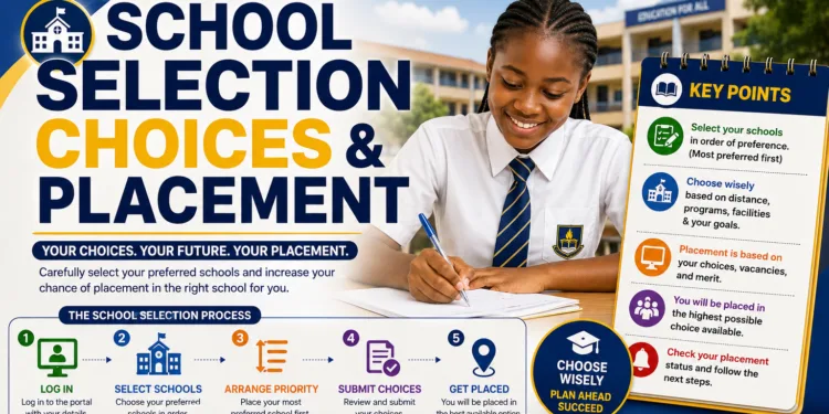 School Selection Choices & Placement