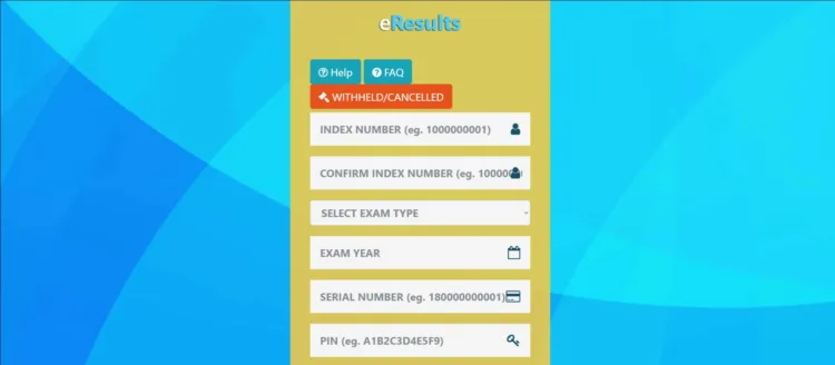 WAEC eResults Portal and WAEC Result Checker