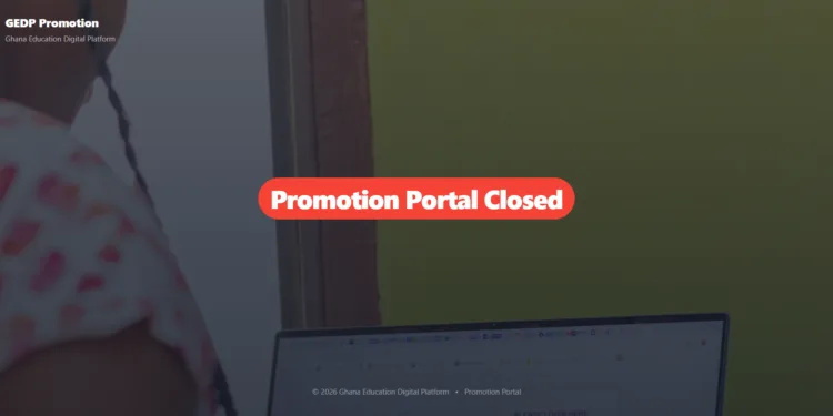 2026 GES Promotion Portal Closed