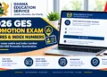 2026 GES Promotion Exam Centres & Index Numbers