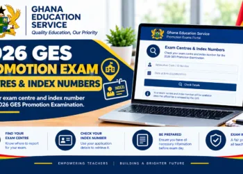 2026 GES Promotion Exam Centres & Index Numbers