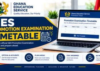GES Promotion Examination Timetable