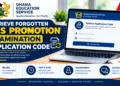 Retrieve Forgotten GES Promotion Examination Application Code